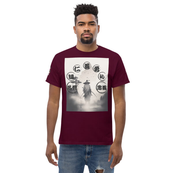 The Seven Virtues of Bushido - Samurai Spirit Tee - 画像 (2)