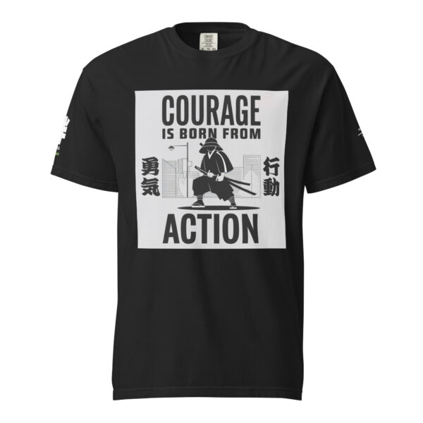 Courage in Action - Samurai Spirit Tee - 画像 (4)