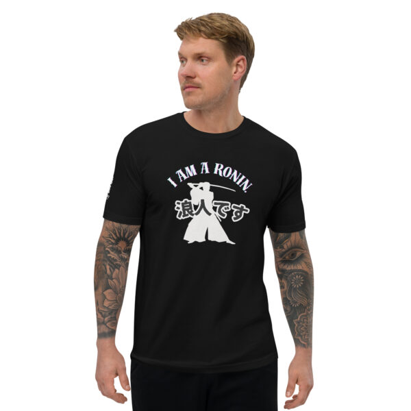I Am a Ronin Samurai Grit T-Shirt – Unisex Ring-Spun Cotton Tee - 画像 (2)